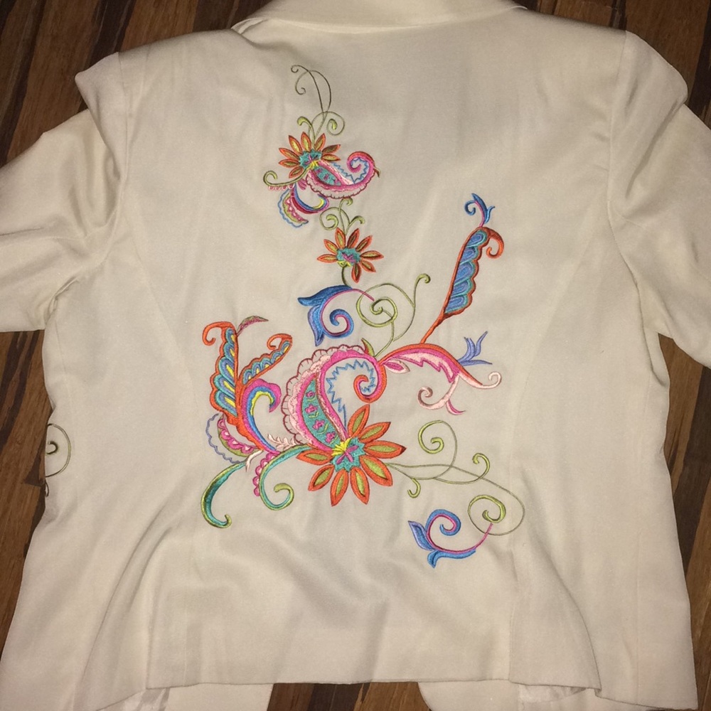 Embroidered blazer - Picture 3 of 3